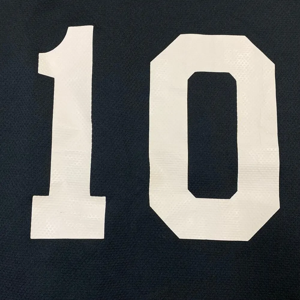 Vintage Black Nike Team Sports Basketball Jersey Embroidered #10 Large